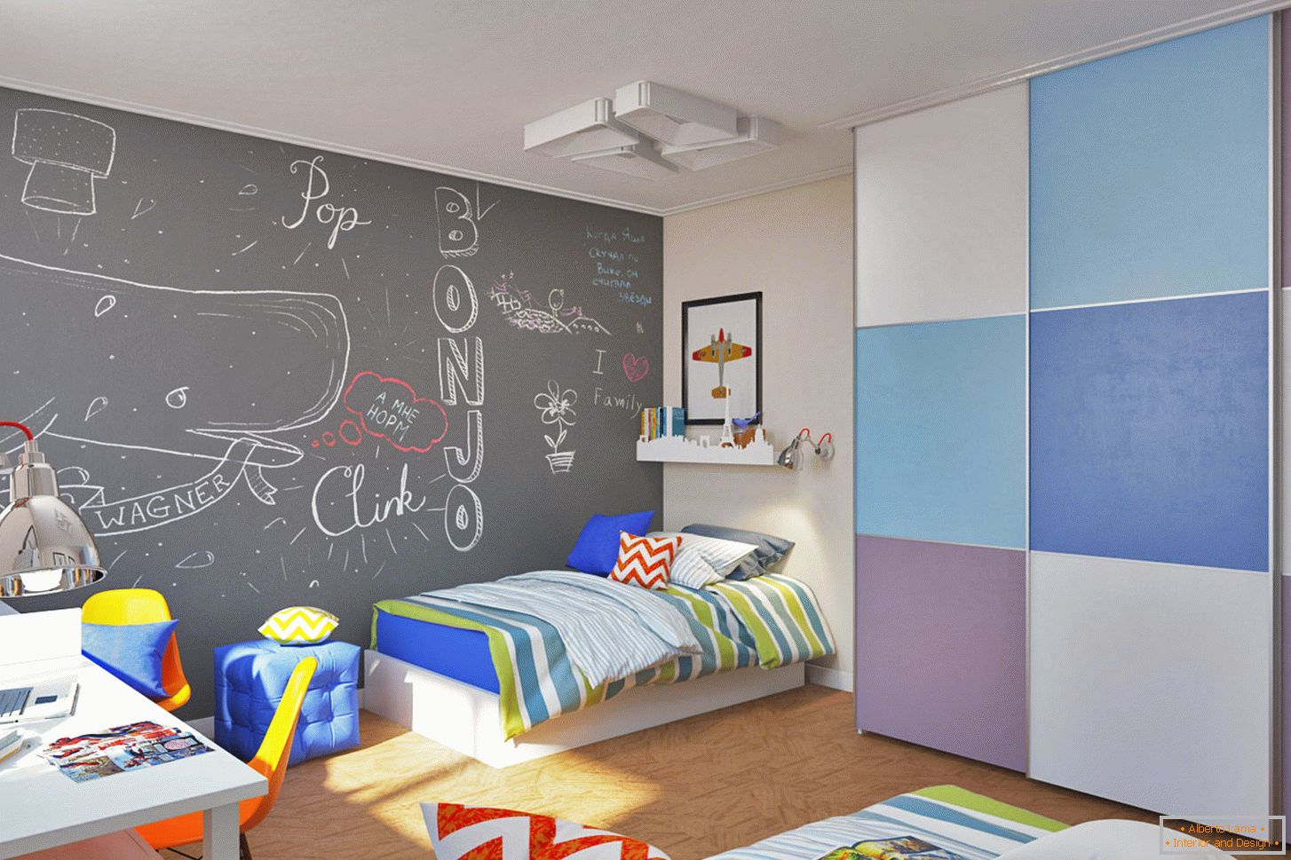 Dizajniranje dečije sobe za dvoje djece