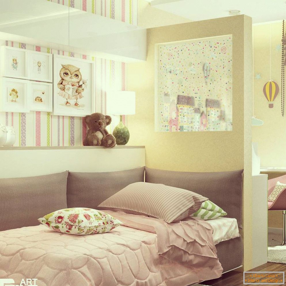 Predivan dizajn male djece sobe