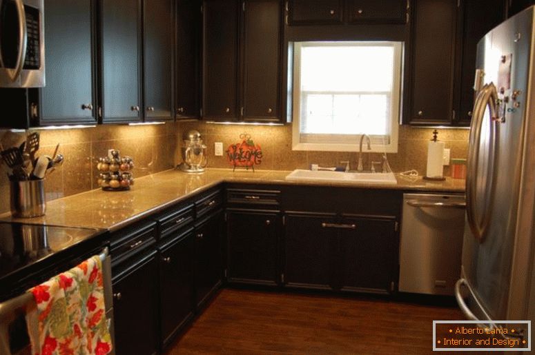 crna kuhinja-kabinet-luksuzna-kuhinja-prekrasna-obojena-crna-kuhinja-kabineti-dizajn-slika