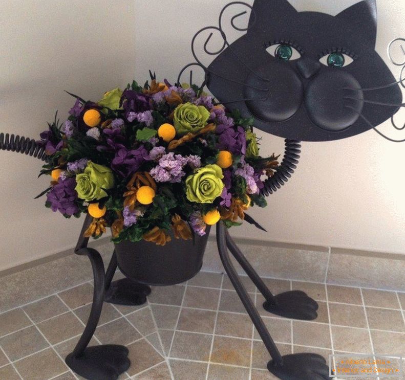 Mačka za cveće