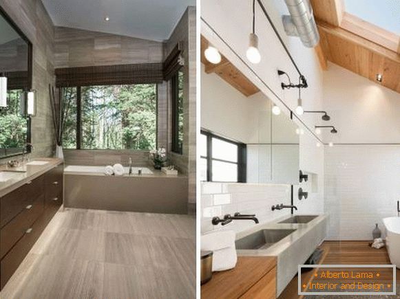 Moderno dizajnirano kupatilo u azijskom stilu