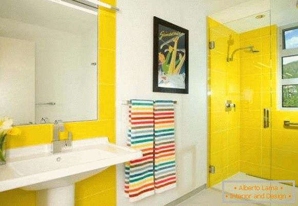 Dizajn kupatila u garsonijskom stilu 30 m2