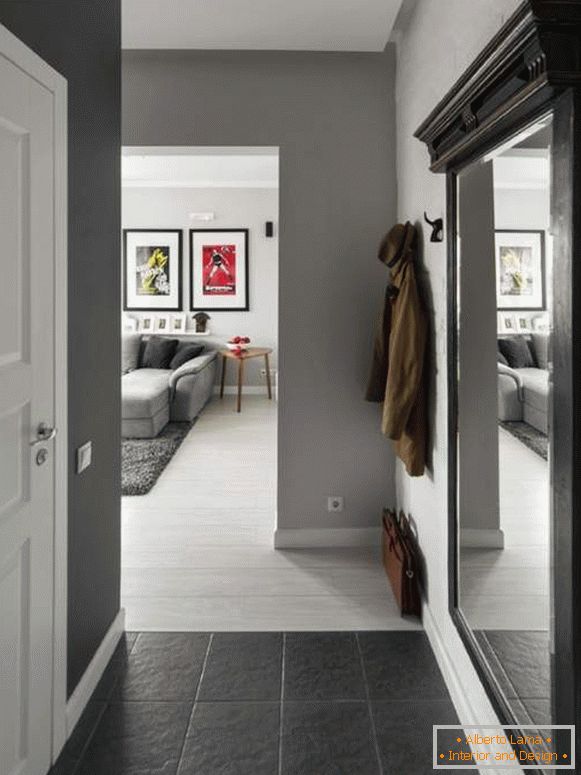 Dizajn malog stana od 30 m² M - unutrašnja fotografija predsoblja