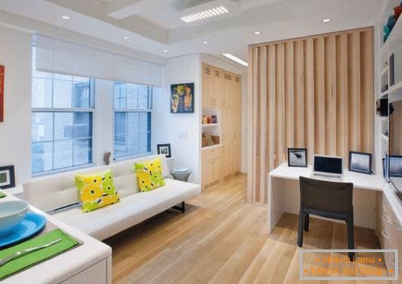 Prekrasan dizajn jednosobnog apartmana površine 40 m2