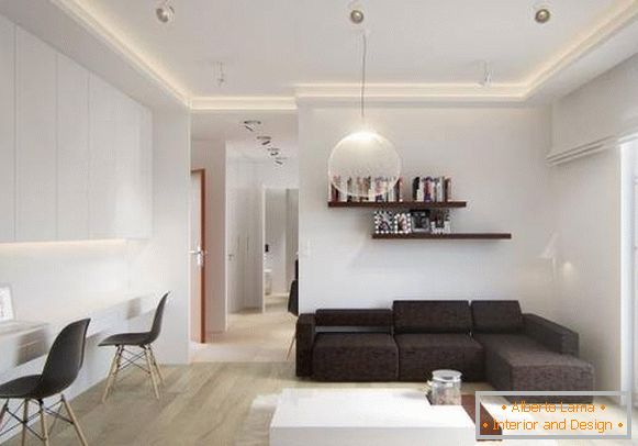 Najbolji primeri dizajna jednosobnog stana od 40 kvadratnih metara za 2016