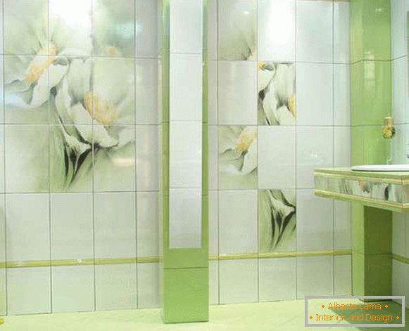 Dizajn pločica u toaletu, slika 11