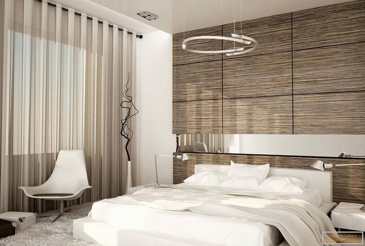 Dizajn dizajna spavaće sobe
