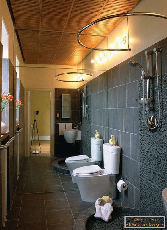 dizajn kupatila, u kombinaciji sa toaletnim fotografijama, foto 19