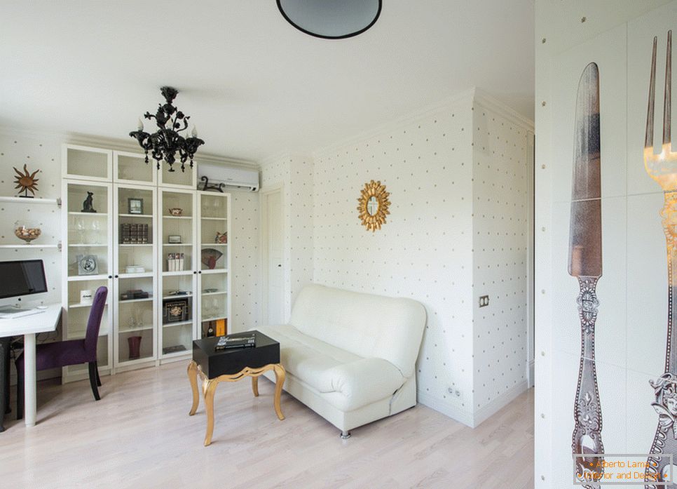 Dnevna soba luksuznih apartmana od Maria Dadiani