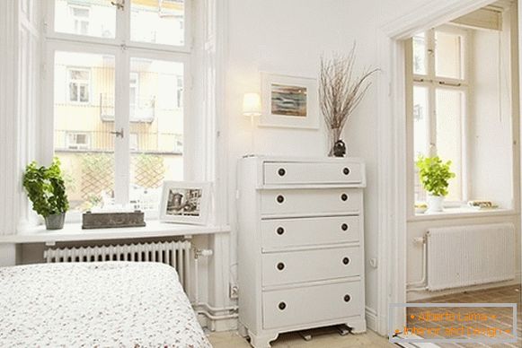 Unutrašnjost udobnog apartmana u Švedskoj