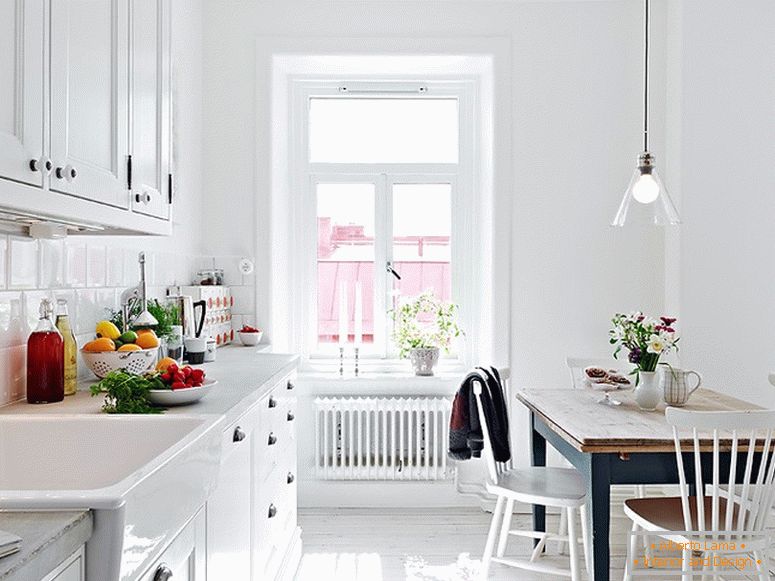 Unutrašnjost modernih kuhinja u Švedskoj