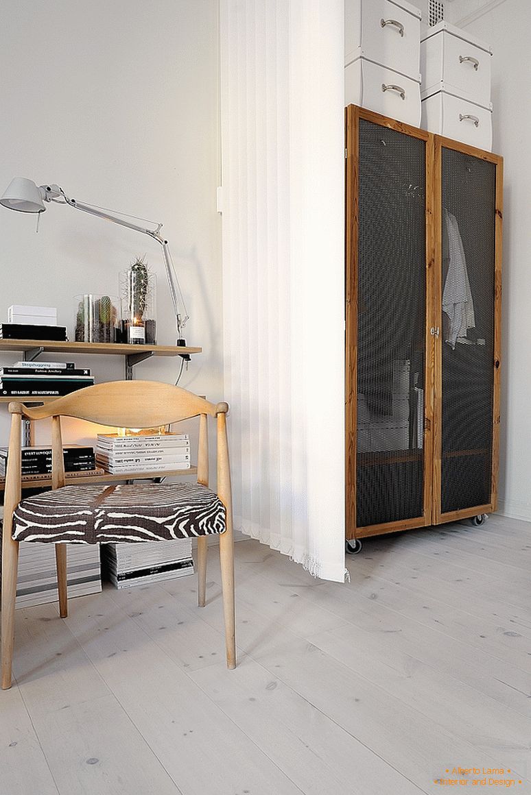 Dnevna soba luksuznih malih apartmana u Švedskoj