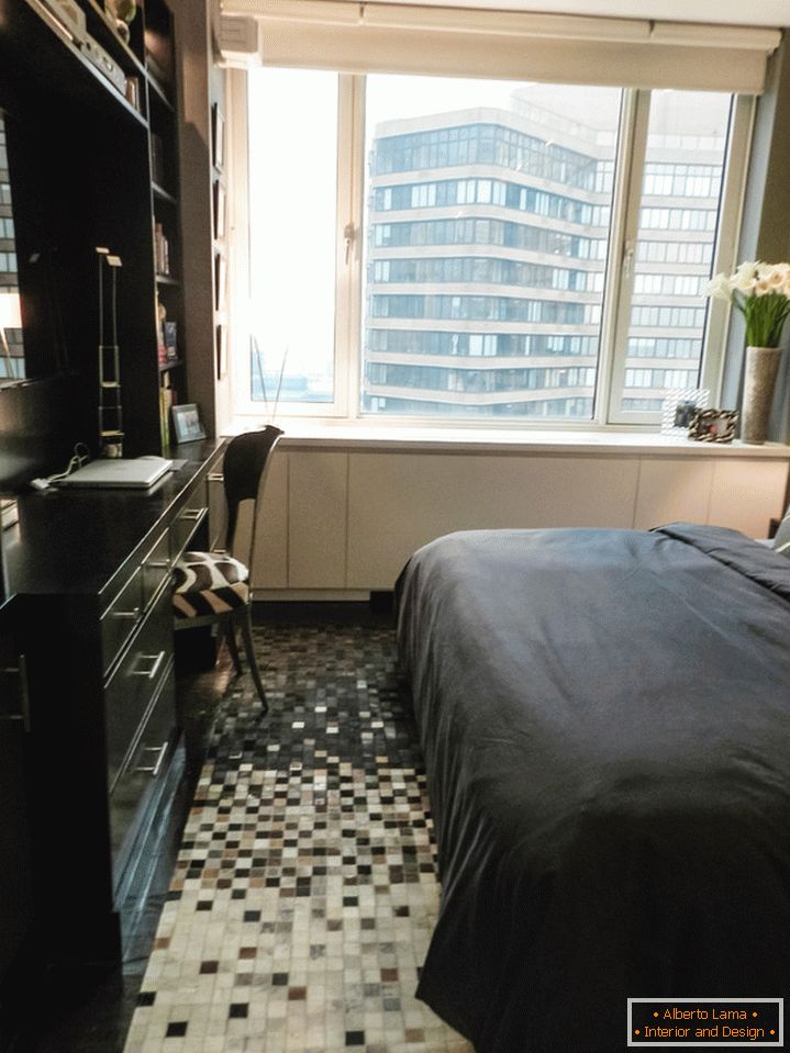 Apartmanska spavaća soba u Manhattanu