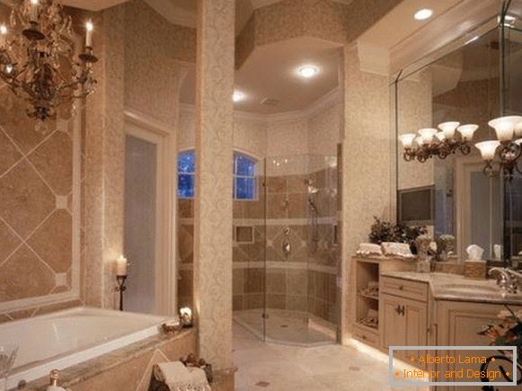 Luksuzno kupatilo sa lusterom
