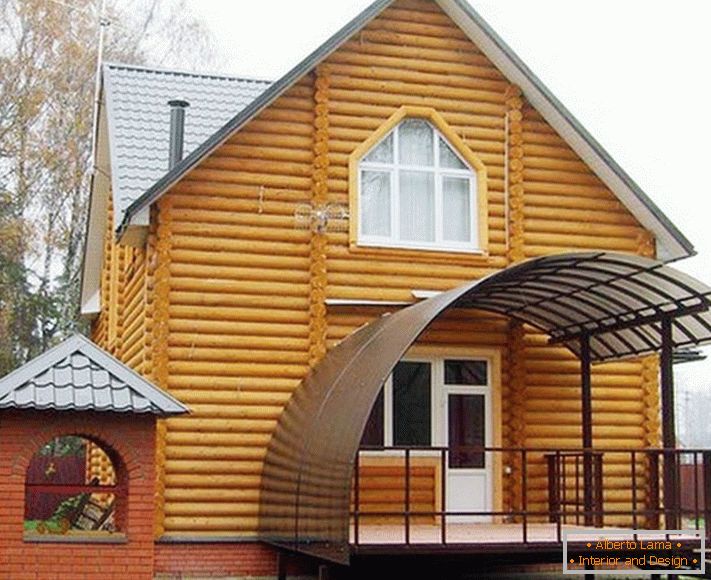 поликарбонатное veranda kuće
