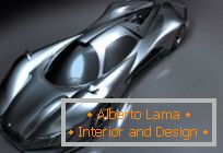 Mercedes SL GTR - konceptni automobil dizajnera Marka Khostlera