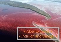 Neobično crveno jezero na severu Kanade