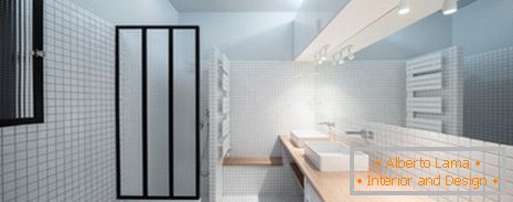 Kreiranje malog kupatila u bijeloj boji