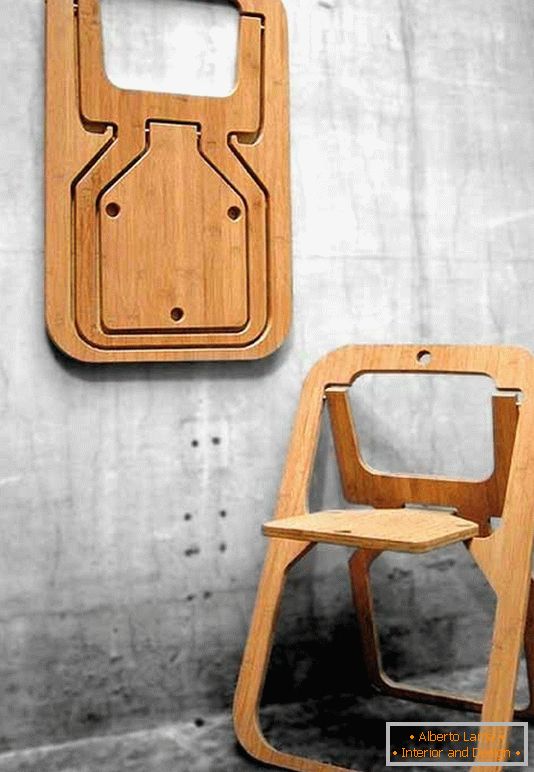 Preklopna stolica dizajnera Kristijana Desilea, Francuska
