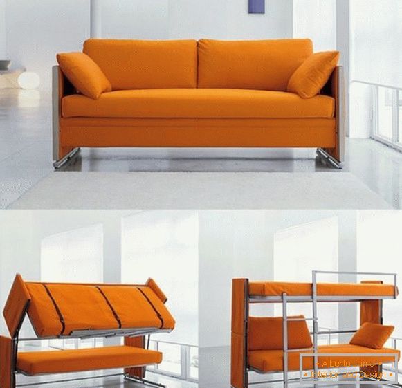 Sofa-krevet krevet - model Doc Sofa krevet Krevet