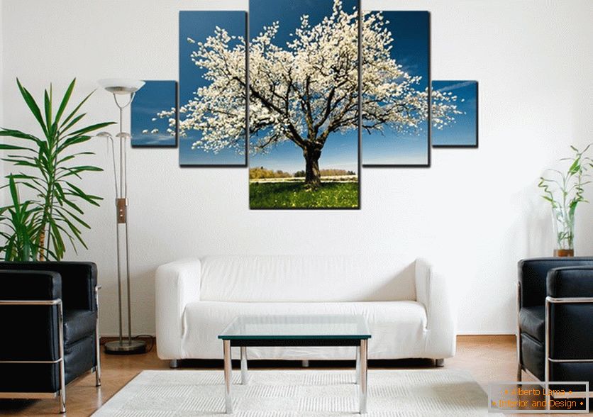 Fotografija na platnu kao element dekora vašeg stana