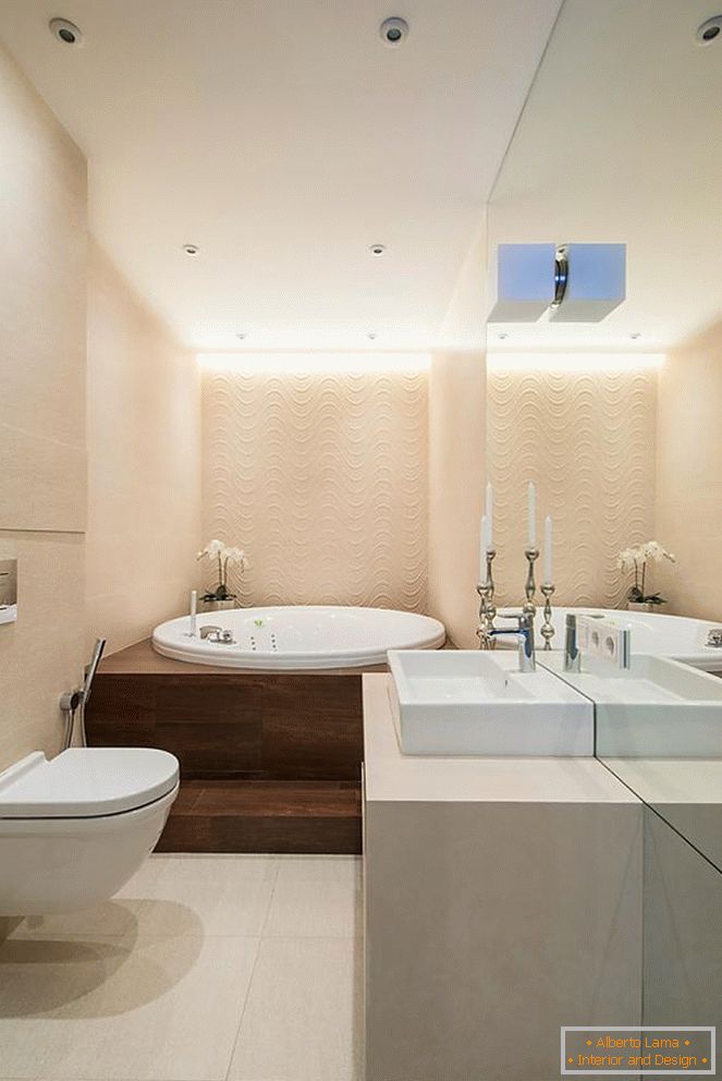 Luksuzna okrugla kupaonica u svijetu kupaonice
