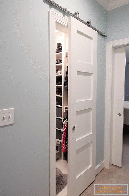Klizna vrata u garderobu, foto 30