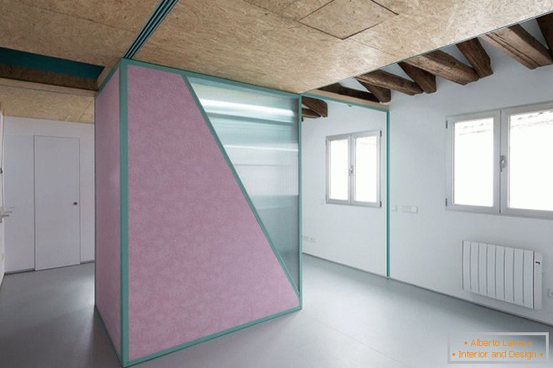 Izvanredan apartmanski projekat: kablovska soba u preklopljenoj formi