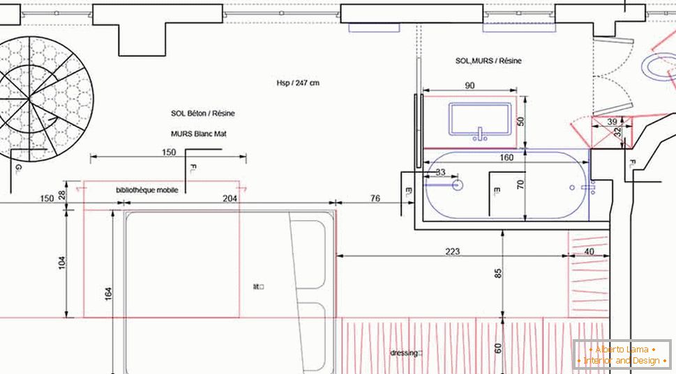 Raspored apartmana sa sklopivim namještajem