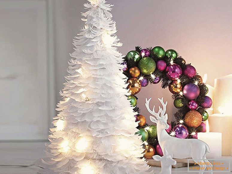 Svetla i moderna božićna dekoracija - фото 7