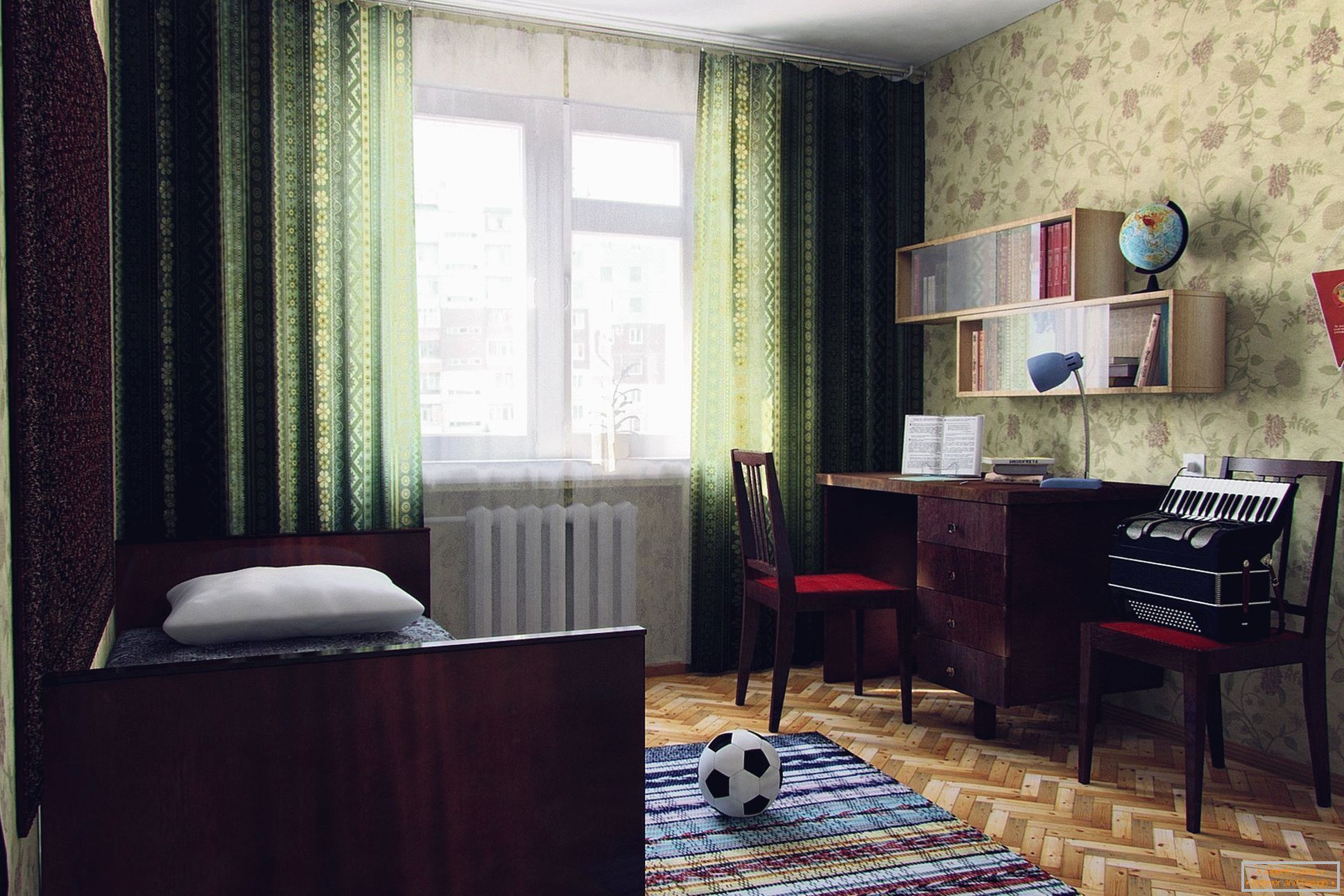 Sovjetska spavaća soba