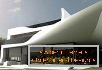 Moderna arhitektura: Dvospratna kuća u Madridu u stilu Sci-Fi