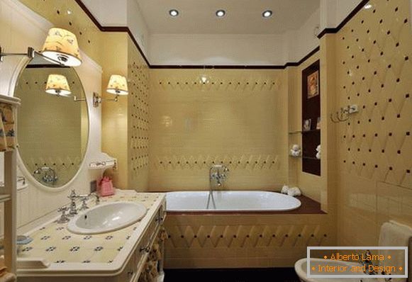 kupaonica u klasičnom stilu, slika 1