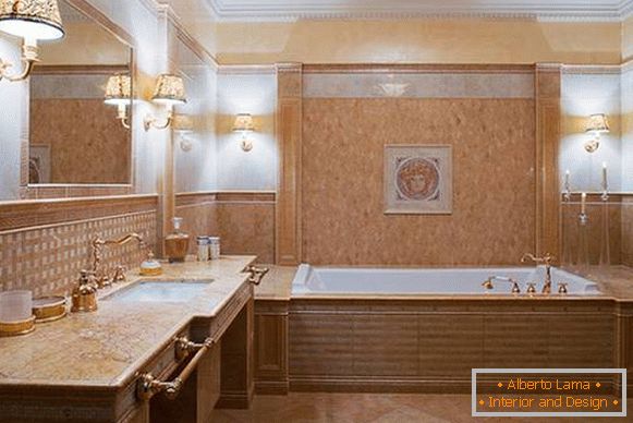 zidna lampa za kupatilo u klasičnom stilu, fotografija 21