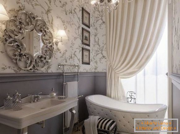 zidna lampa za kupatilo u klasičnom stilu, foto 29