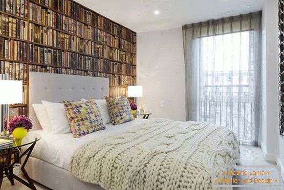 Foto wallpaperi u dizajnu spavaće sobe na slici 2016