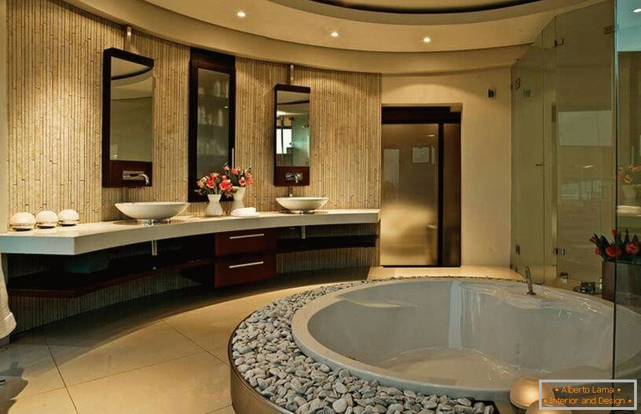Moderan dizajn kupatila u vikendici