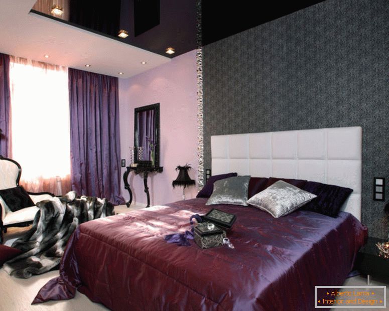 dizajnirati spavaće sobe-u-ljubičastim-tonovima19