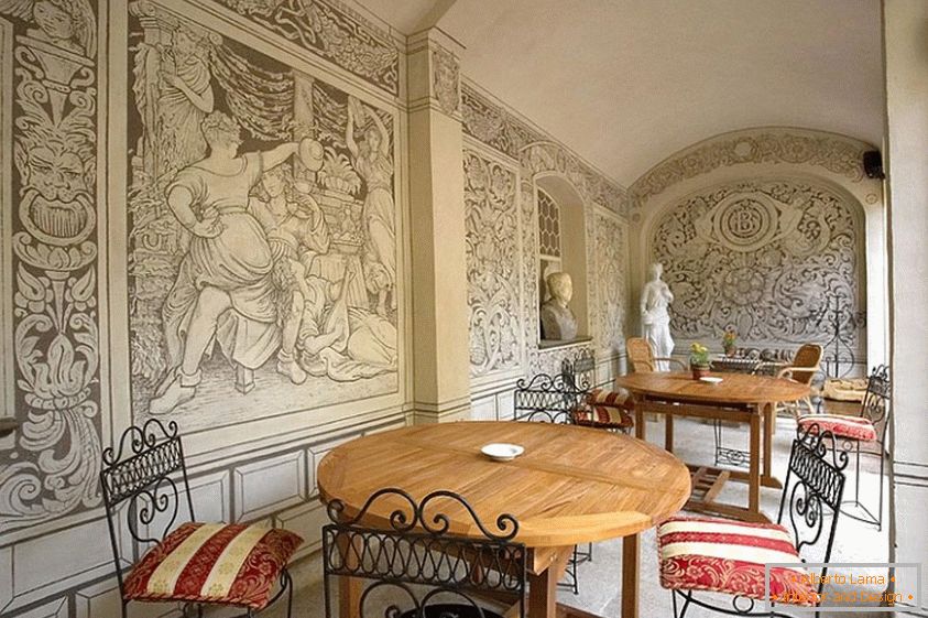 Moderno zidno slikarstvo u baroknom stilu