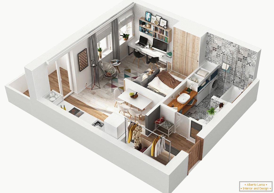 Model modernog apartmana