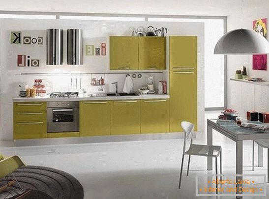 Svetle boje u dizajnu kuhinje