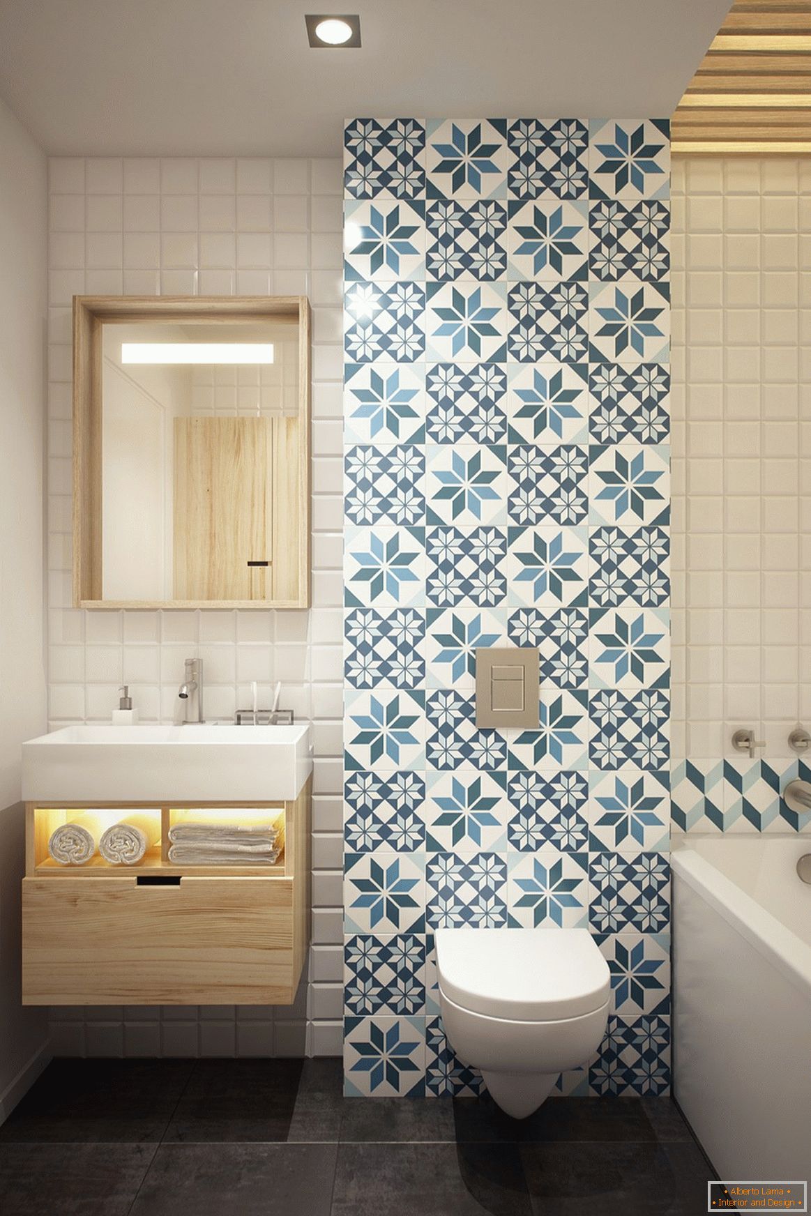 Dizajn kupaonica u skandinavskom stilu
