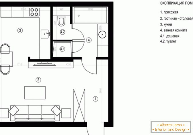 Planировка маленькой квартиры после ремонта