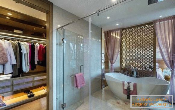 Privatna kuća - dizajn kupatila i garderoba