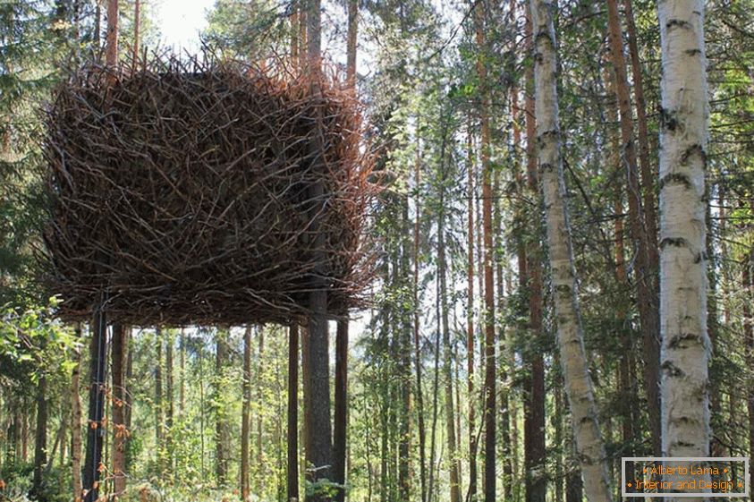 The Bird's Nest Tree House (Švedska)