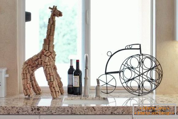Žirafa od vina