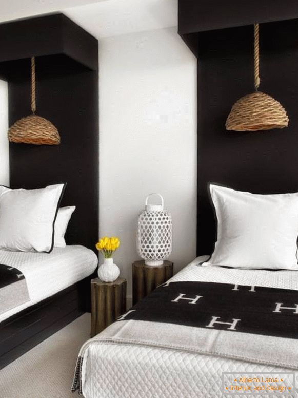 dekorativne spavaće sobe-sa-dvokrevetnim