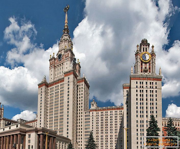 Staljinovo carstvo postalo je poseban arhitektonski pravac.
