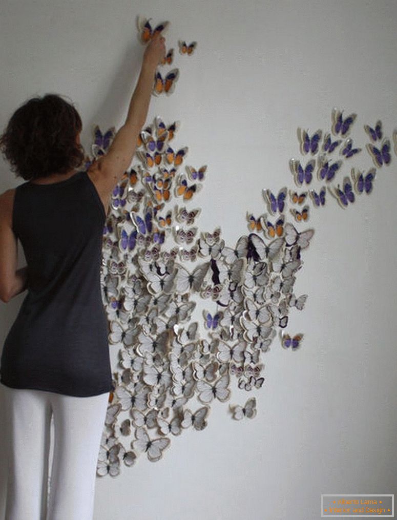 Lepite leptiri na zid