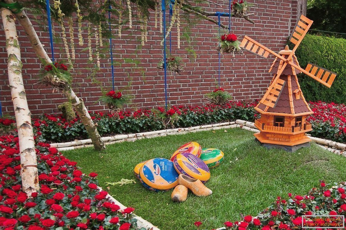Ukrasna mlin u holandskom stilu